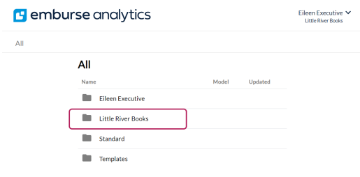Homepage showing All, Personal, and Organization folders.