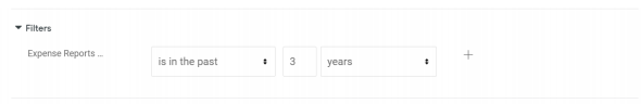 Filters section in the Scheduling window showing available custom filters